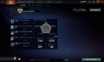 CONTA IMORTAL 10K DE MMR (RANK 2197) EUROPA - 12K BEHAVIOR