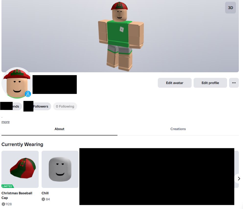 CONTA ROBLOX OG (VARIEDADES EM ESTILOS/SKINS)