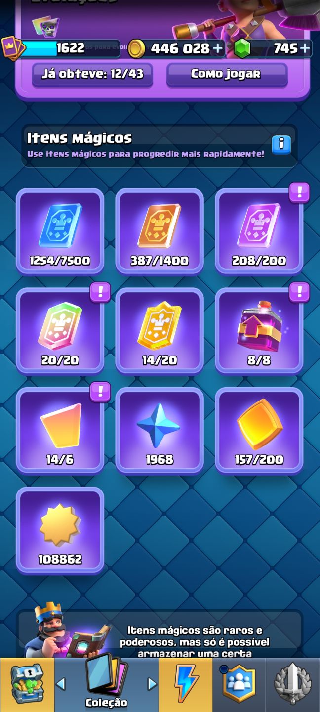 CONTA DE CLASH ROYALE FULL +14500K DE TROFÉUS [MELHOR PREÇO DE REVENDA]