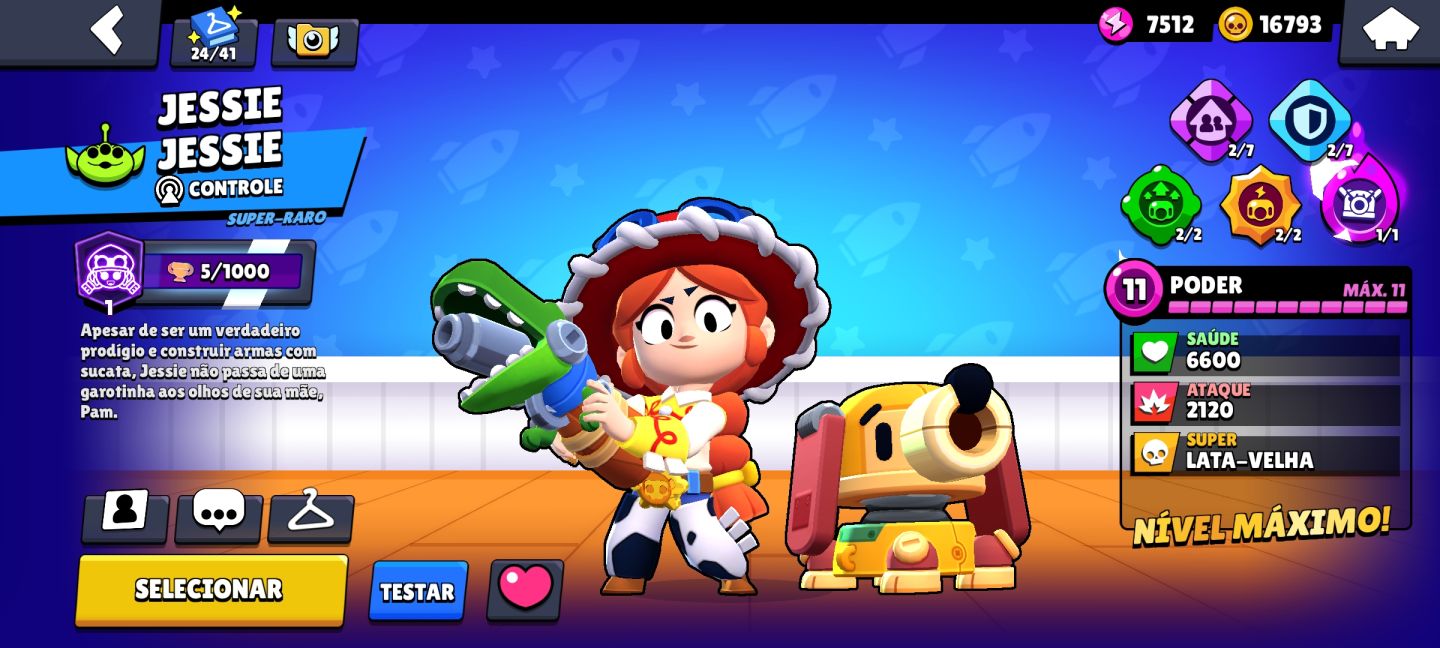 (40% Off) Conta Imperdível | 500 skins | 75 brawlers NV 11 | 3 Pro Pass