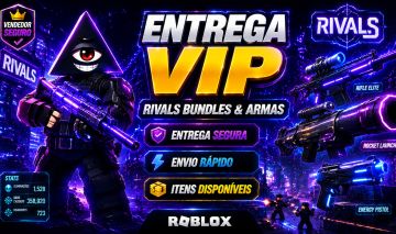 ROBLOX RIVALS | BUNDLES PREMIUM, SKINS & CASES | ENTREGA RÁPIDA