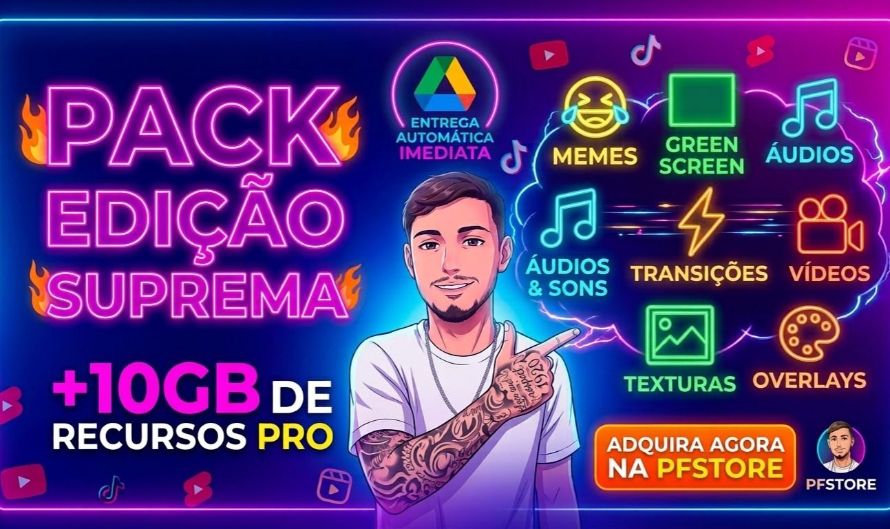 PACK EDIÇÃO SUPREMA +10GB DE RECURSOS (entrega automática)