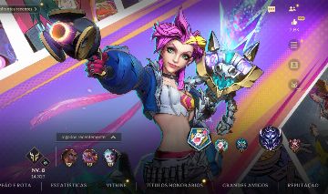 CONTA WILD RIFT COM 48K DE COLEÇÃO, CONTA NO MESTRE