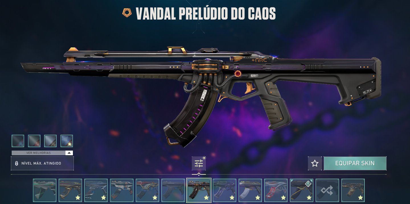 CONTA VALORANT MAIS DE R$ 3K GASTOS MUITAS SKINS - VANDAL CHAMPIONS 2023
