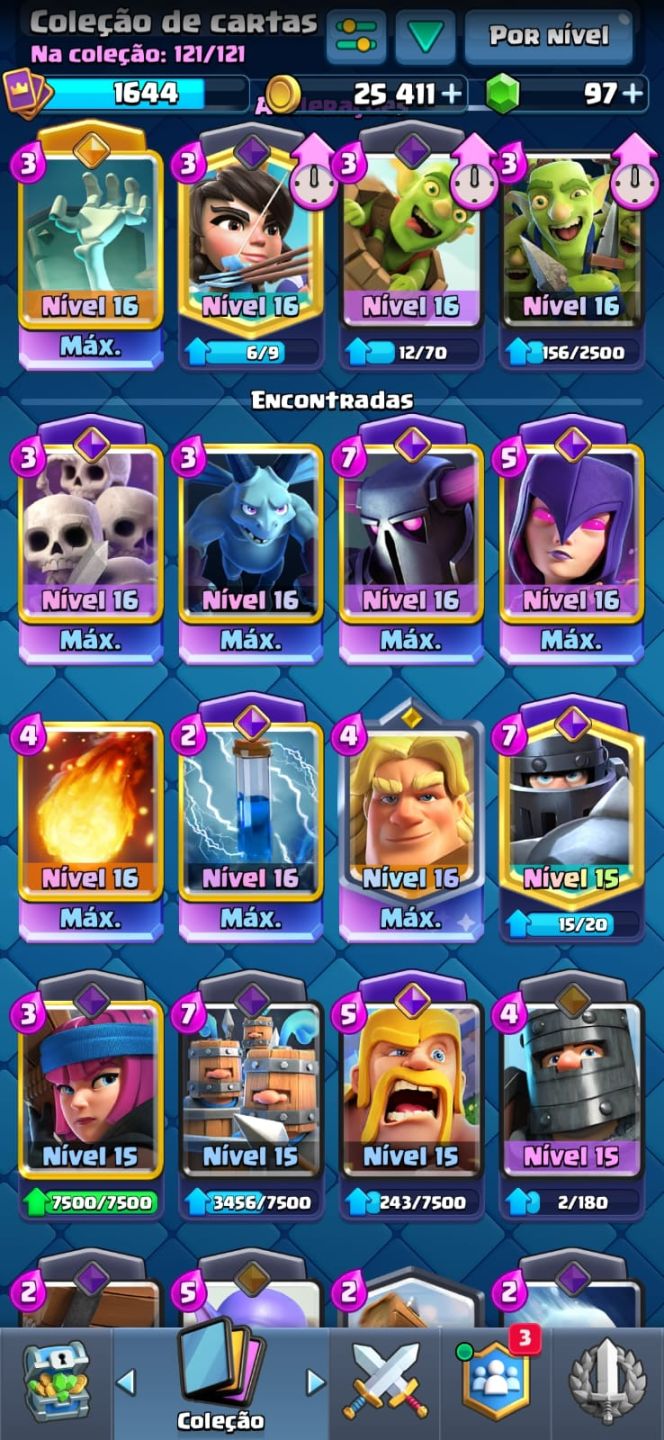CONTA CLASH ROYALE +14K TROFÉUS!!!