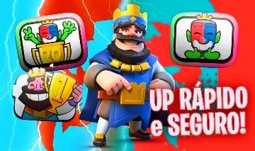 UP SUA CONTA CLASH ROYALE, MAIS BARATO E SEGURO DE CLASH ROYALE DA PLATAFORMA!!!