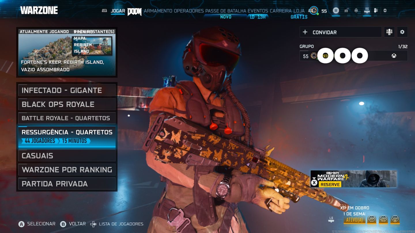 CONTA CALL OF DUTY WARZONE FULL ACESSO, COM RANKED WZ LIBERADA