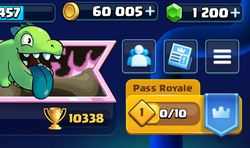 Conta Clash royale 10k Troféus.