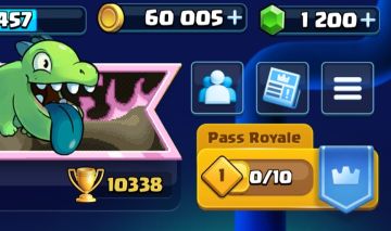 Conta Clash royale 10k Troféus.