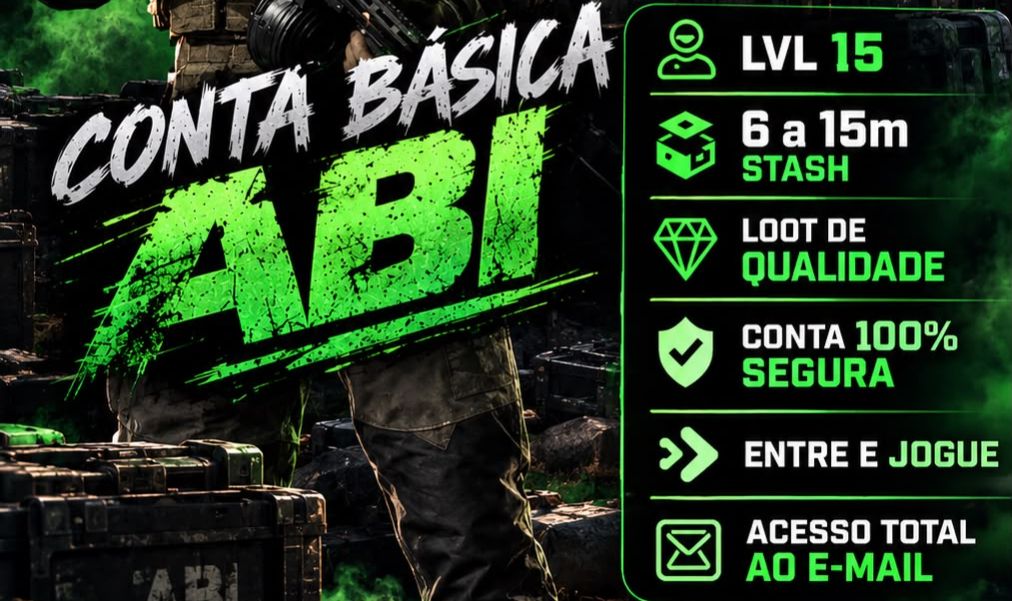 CONTA ARENA BREAKOUT PC - LVL 15 | 6M A 15M DE STASH