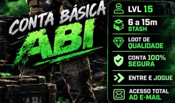 CONTA ARENA BREAKOUT PC - LVL 15 | 6M A 15M DE STASH