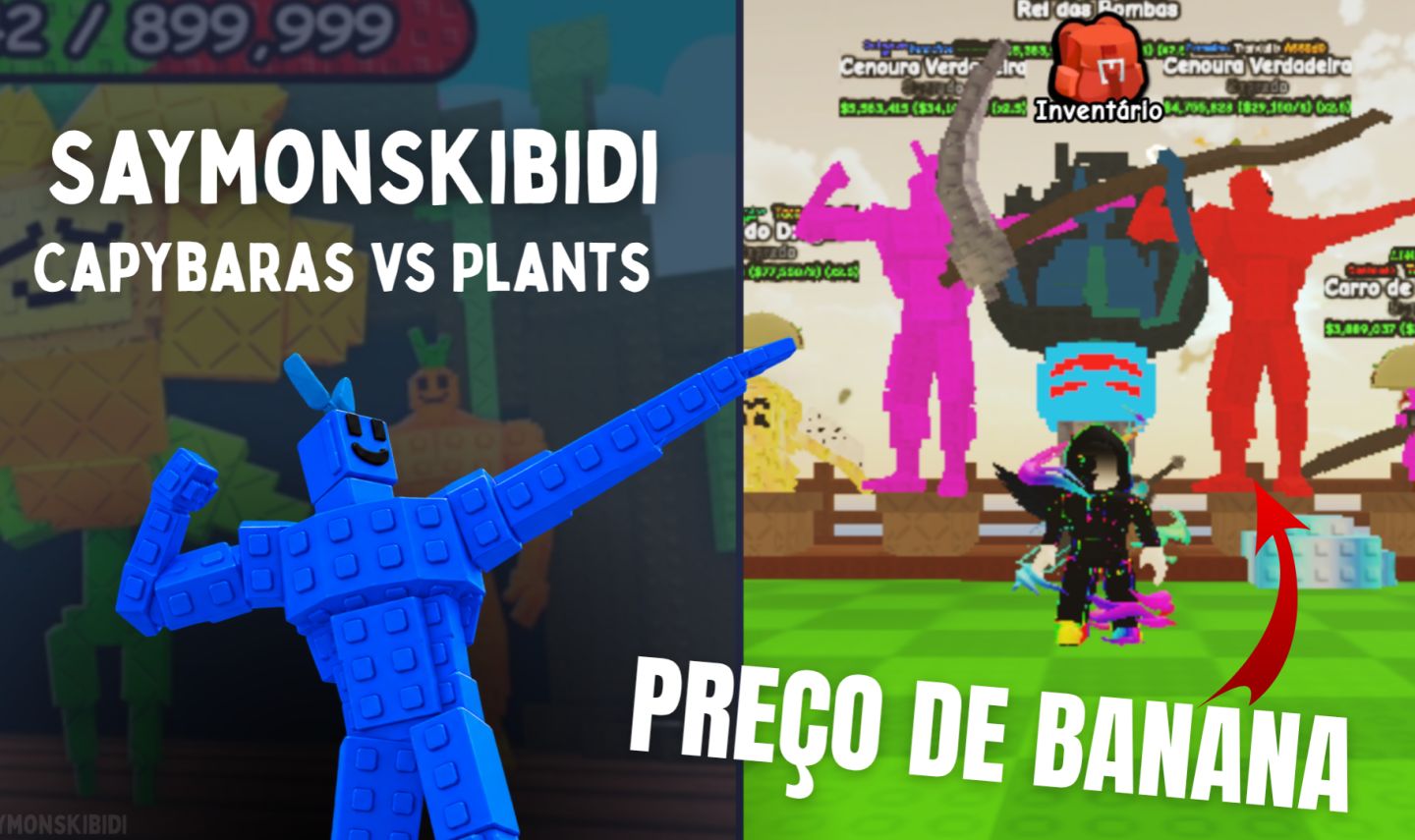 Capybaras Vs Plants/ Capivaras vs Plantas (SaymonSkibidi)