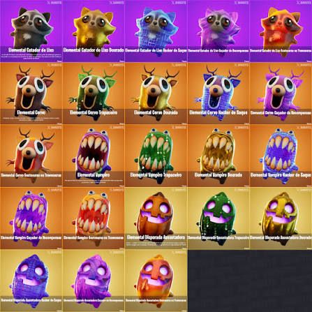 TODOS ELEMENTAIS BATTLE ROYALE, VEM COMPLETAR SUA COLEÇÃO AQUI