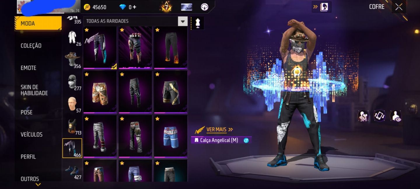 Conta de ff com 7 anos de idade stempunk