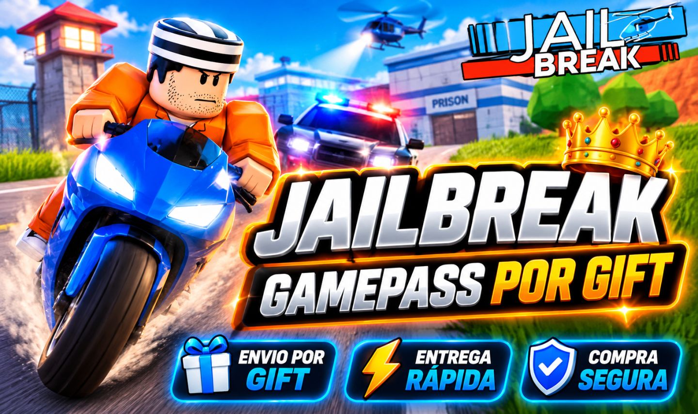JAILBREAK - GAMEPASS ROBLOX POR GIFT
