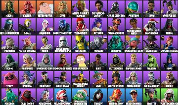 Conta Fortnite 65 Skins | Peter Griffin, The Weeknd, Solid Snake