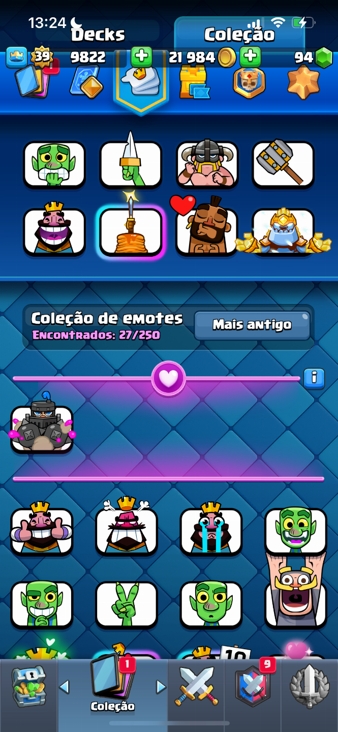 CONTA DE BRAWLS STARS 2018 (TODOS PRO PASSE)LEIA A DESCRIÇÃO +CLASH ROYALE