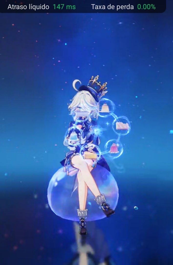 Conta de Genshin Impact Clorinde + Furina + Hu Tao + Raiden + Mavuika