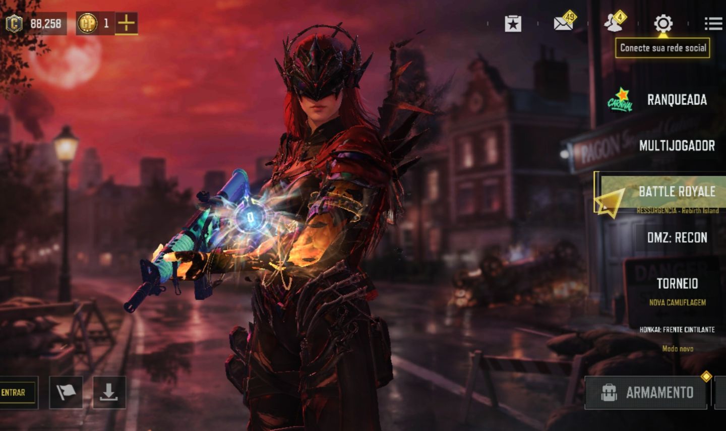 Conta: Call of duty. Mobile