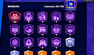 Conta iniciante de brawl star
