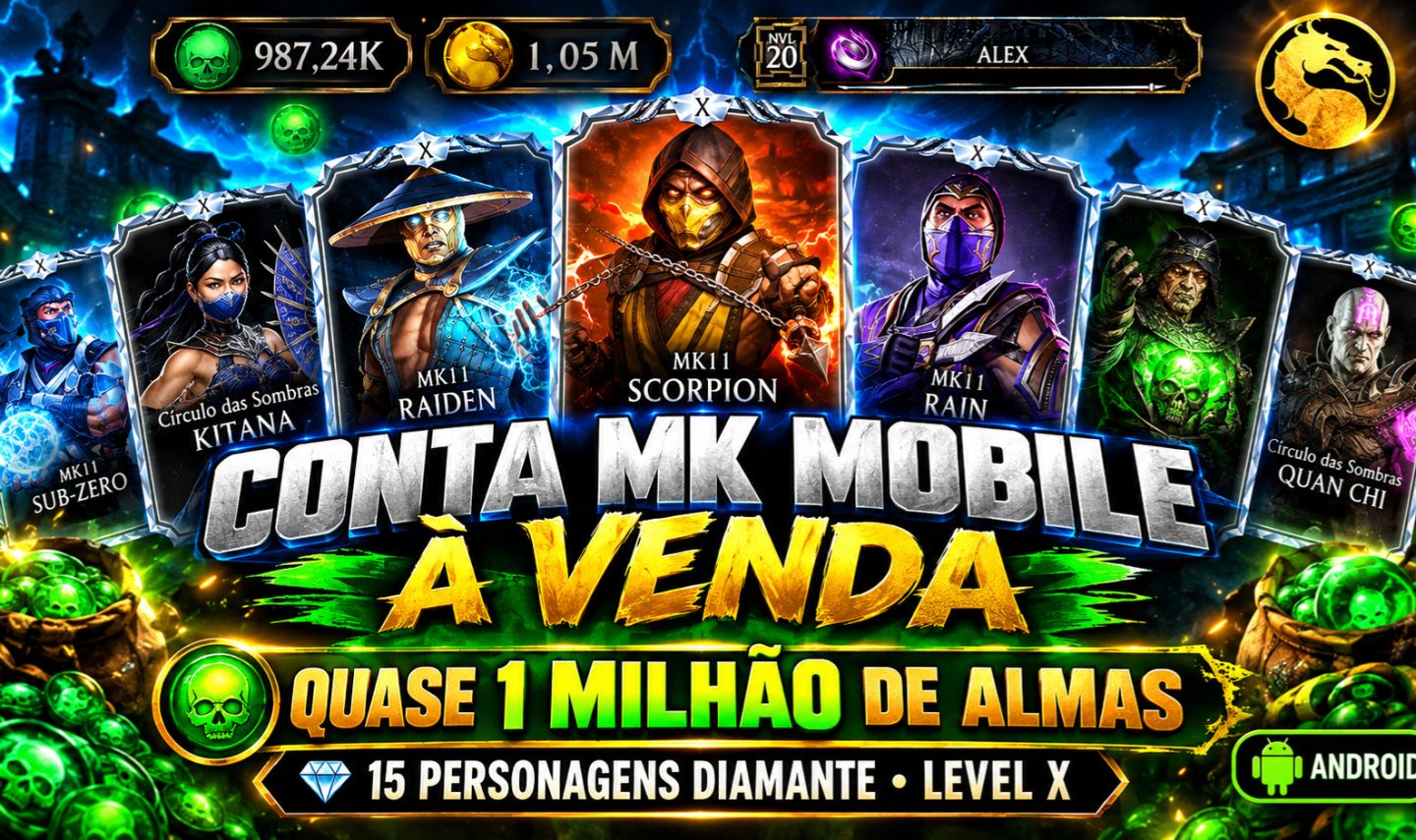 Conta MK mobile um milhão de almas