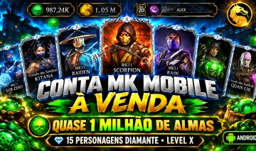 Conta MK mobile um milhão de almas
