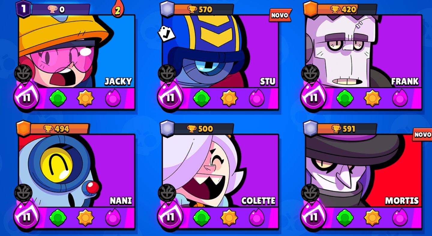 CONTA BRAWL STARS DE COLECIONADOR + CONTA CLASH ROYALE MUITO RARA