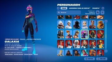 Conta Fortnite ikonik 270+ skins salve o mundo fundador