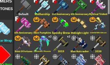 Marretas, sets e gemas FTF por preços - Roblox - Flee The Facility (FTF ...