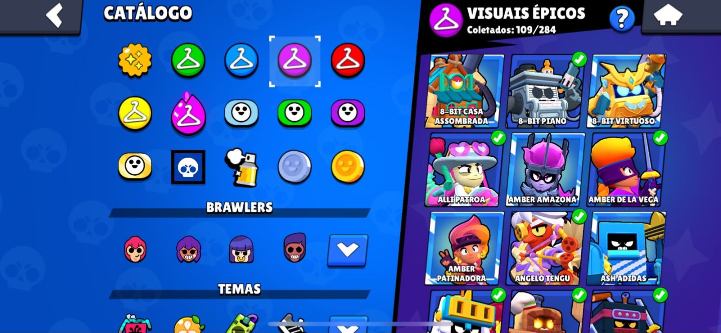 CONTA BRAWL STARS ANTIGA 2019 - COLECIONADOR + ENDGAME | FULL ACESSO