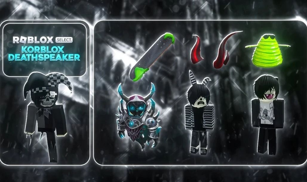 Conta Korblox, Iron Red Horns, Vários Limiteds e Off-sales - Valor Negociável