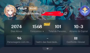 Valor negociável: Conta 2020 Genshin Impact AR60 48 personagens T5 + 32 armas T5