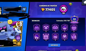 Conta de brawl Stars muito boa e antiga