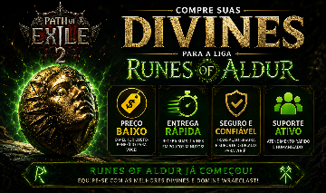 Path of Exile 2 Divine Orbs | Runes of Aldur | Entrega em Minutos