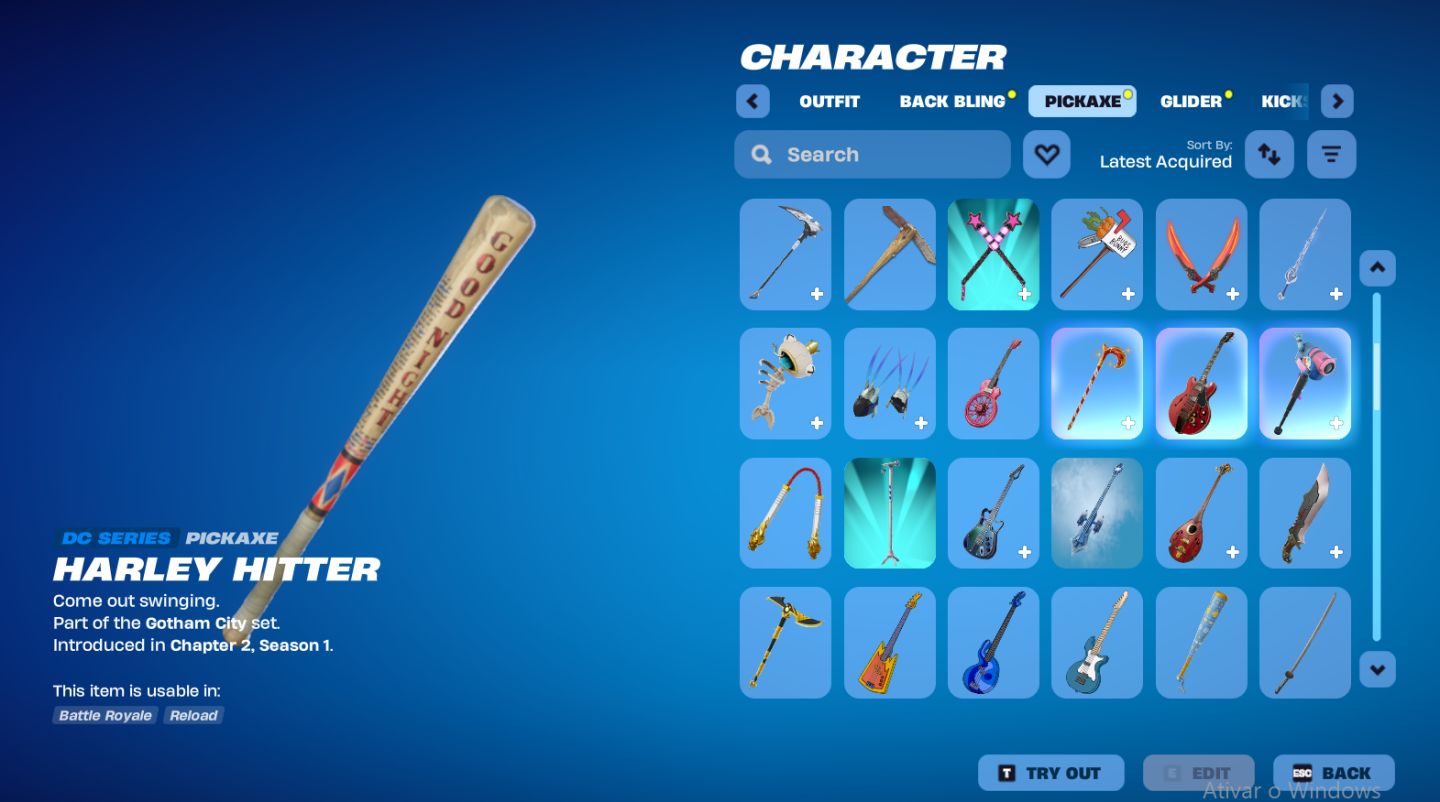 Conta Fortnite Og | Goku + Inferno + Venom + Spider-man + Marvel + Hatsune.