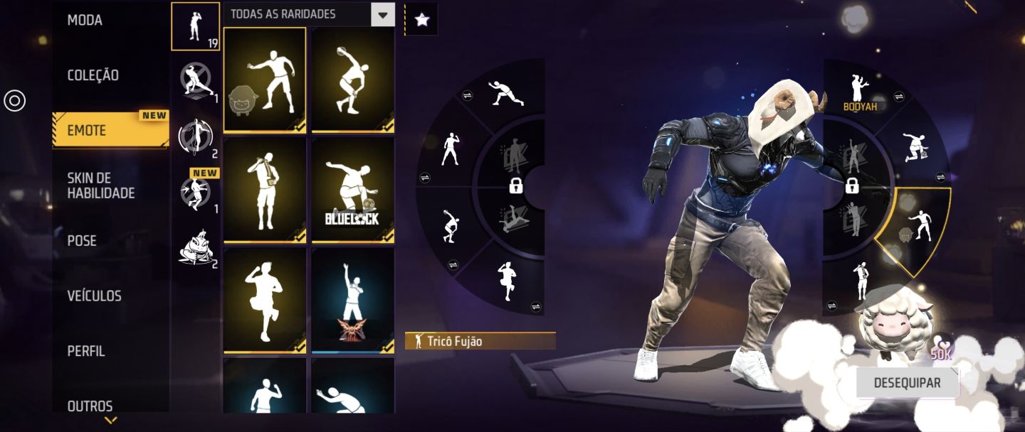 CONTA DE FREE FIRE NARUTO E SASUKE