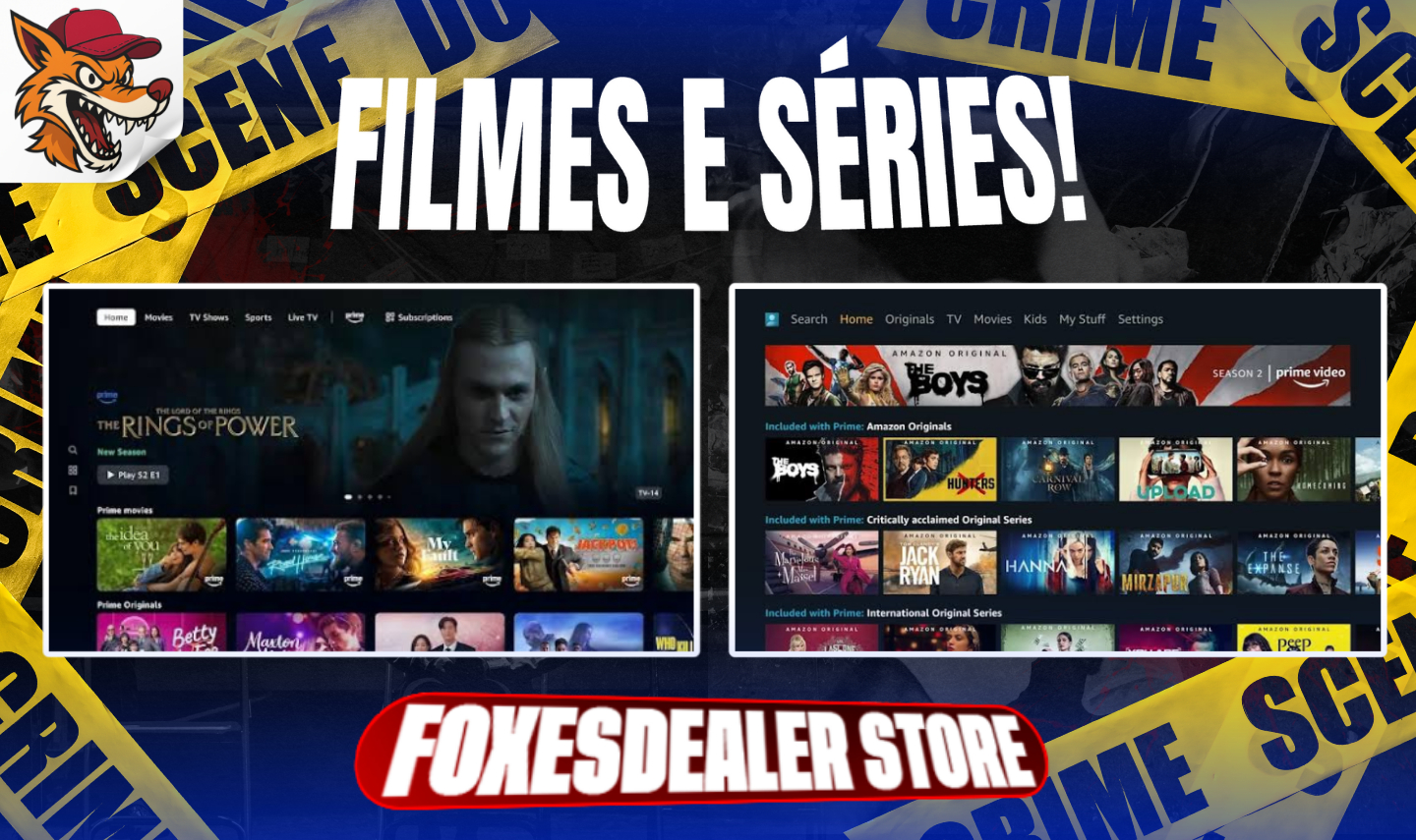 PRIME VÍDEO 1 MÊS (1 TELA + PIN)