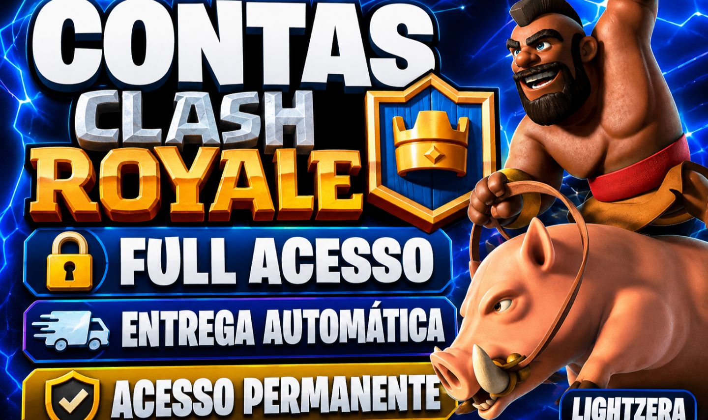 CONTAS CLASH ROYALE | FULL ACESSO | ENTREGA AUTOMÁTICA | ACESSO PERMANENTE