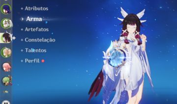 CONTA GENSHIN COLUMBINA, RAIDEN, NAHIDA, YAE MIKO