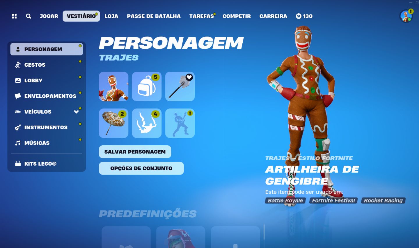 Conta Epic Fortnite +70 Skins + Passe de batalha cap 1 + conta de gta 600+