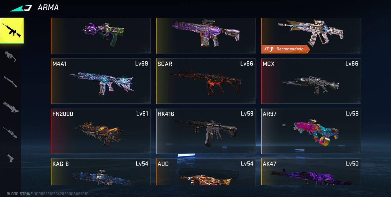 CONTA BLOODSTRIKE/FACAS/MUITAS SKINS/ COM MAIS DE 1000 DIAS