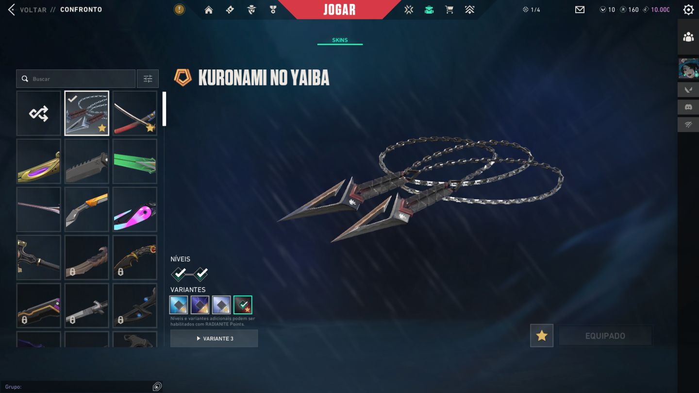 Conta de Valorant com Skins + Vandal Champions 2023