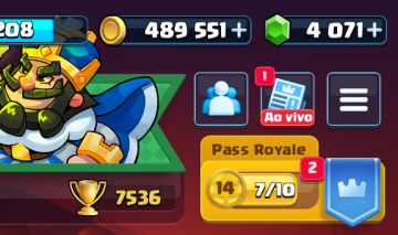 Conta Clash Royale 9 anos
