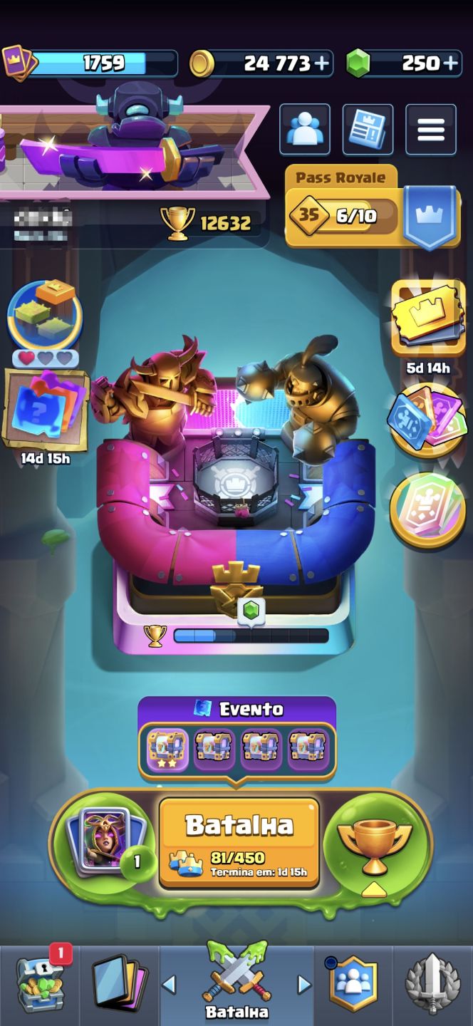 Clash Royale! SUBO / UPO CONTAS RAPIDAMENTE (100% SEGURO) ARENA SAZONAL E LIGAS