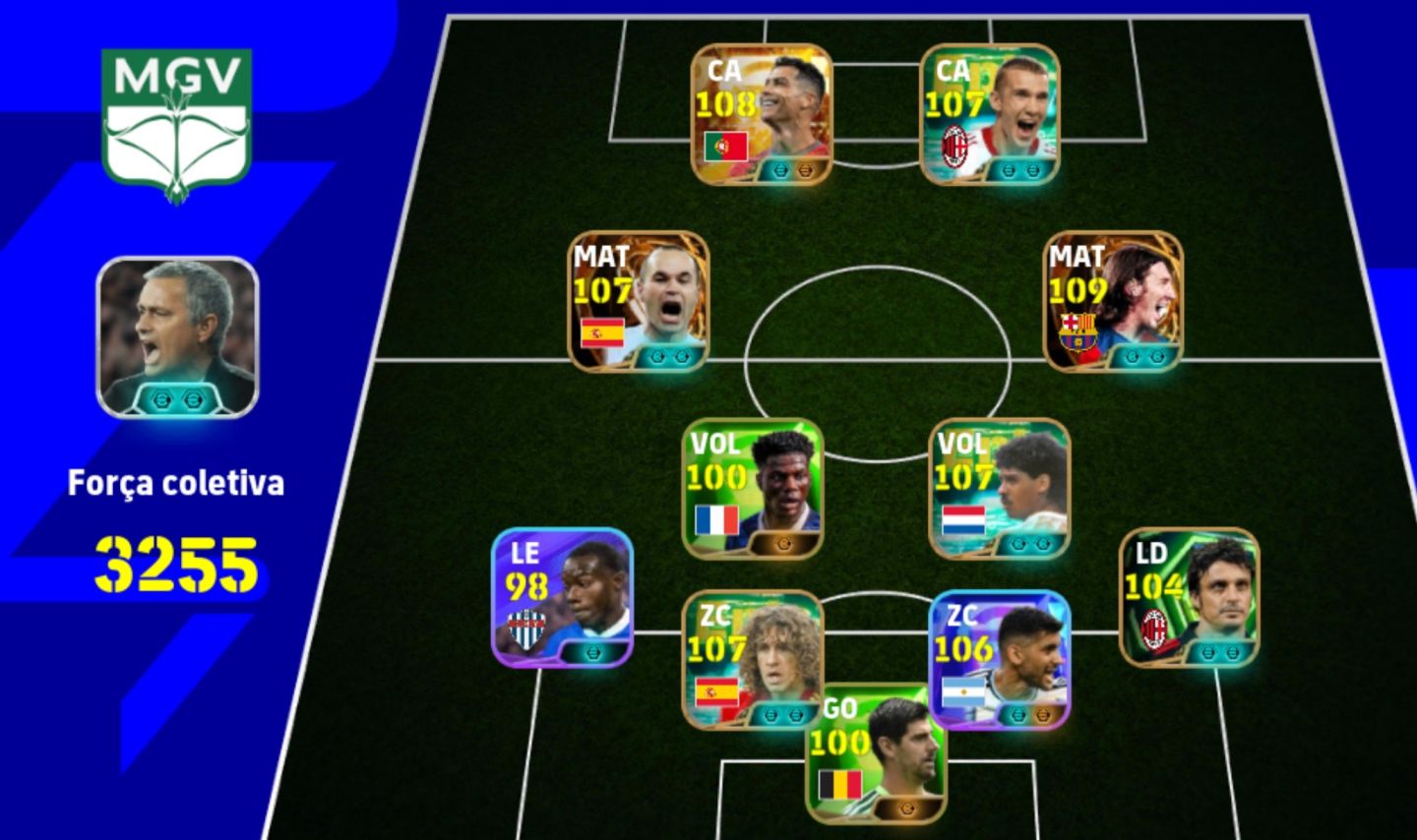 Conta efootball rara