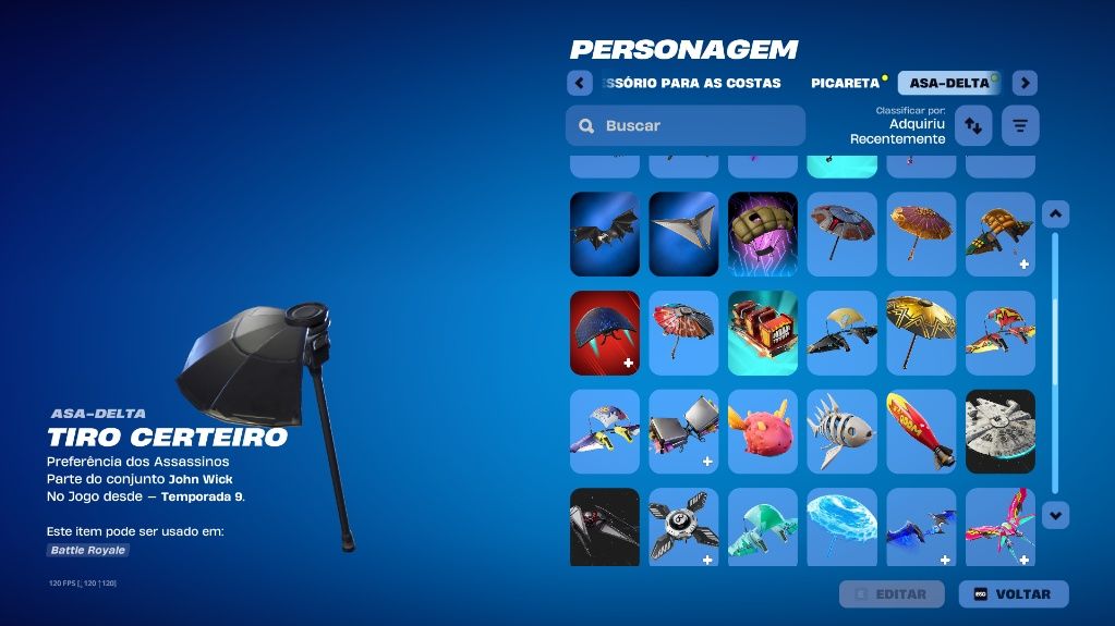 Conta de Fortnite e Fortnite SALVE O MUNDO + conta da Epic com jogos pegos
