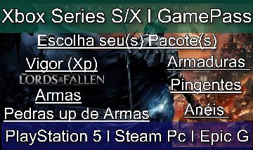 Vigor (Almas) Lords of the Fallen PROMOÇÃO - Ps5/Xbox/Steam Pc - Itens + Brindes
