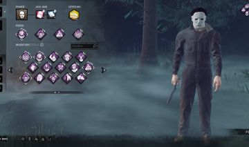 Conta dead by daylight com The Shape (Michael Myers), skins e outros