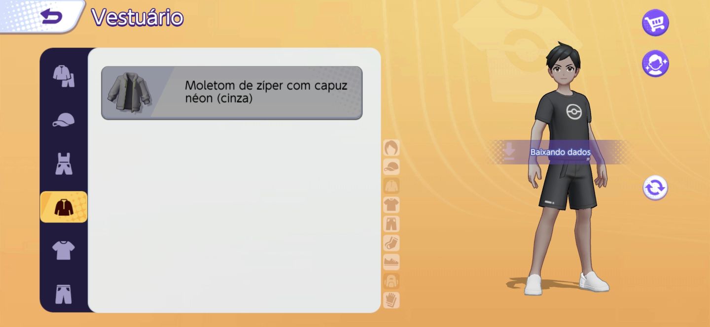 Conta de Pokémon Unite
