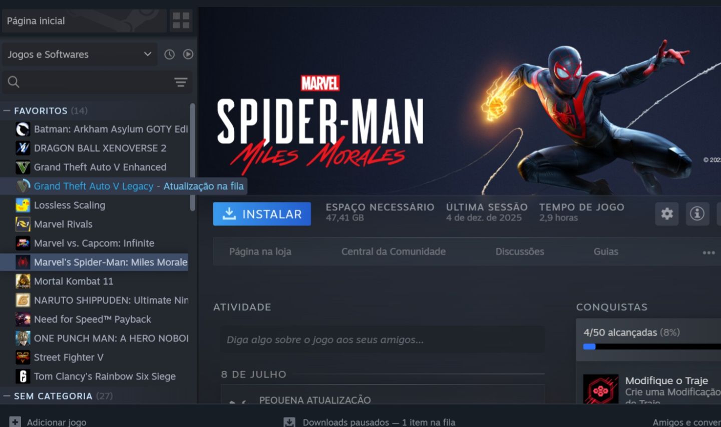CONTA DA STEAM FULL ACESSO COM MAIS DE 1K GASTO EM JOGOS